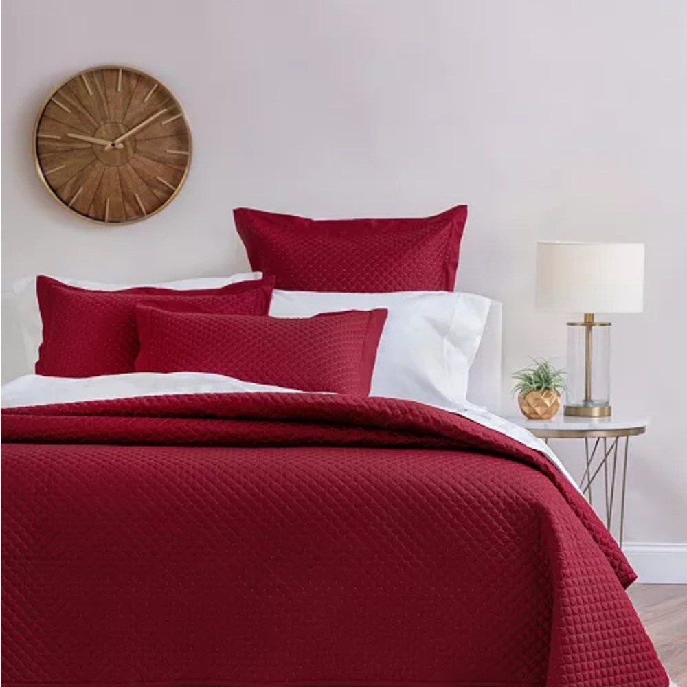 Charter Club Damask Coverlet Set, Twin